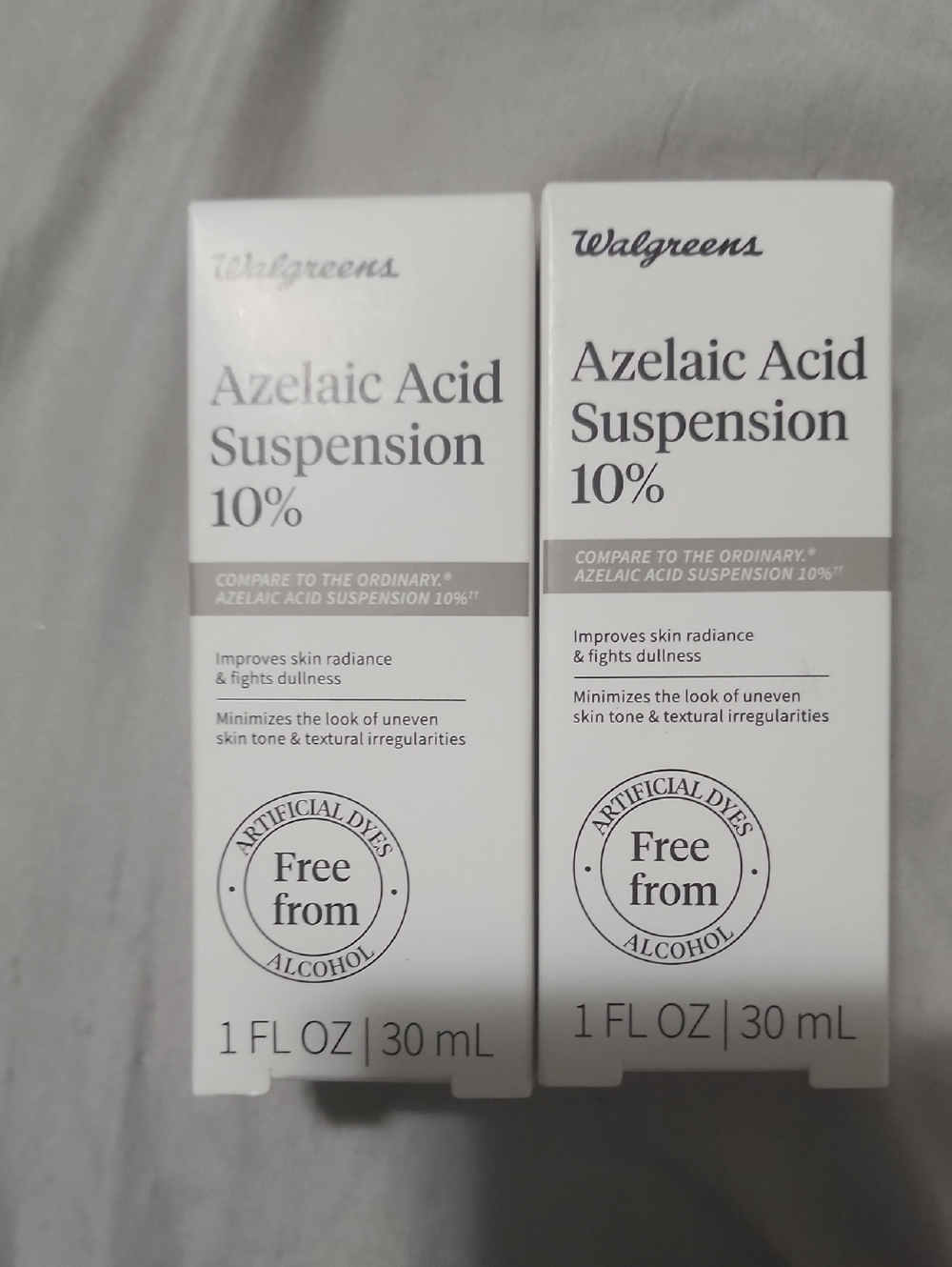 2 Azelaic Acid Suspension 10% - White